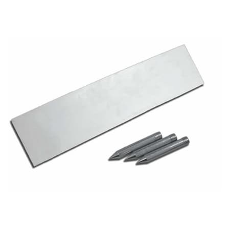 Superjock 18 in. Moveable Pitchers Plate with Spikes - Youth SU87025